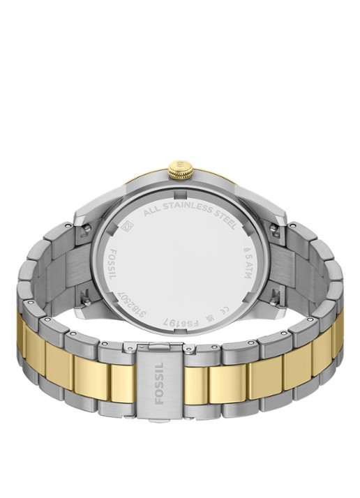 Fossil Pearson horloge FS6197 - detail 3 zilver