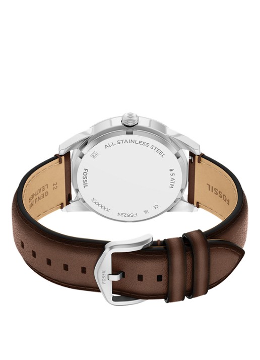 Fossil Pearson horloge FS6224 - detail 3 zilver