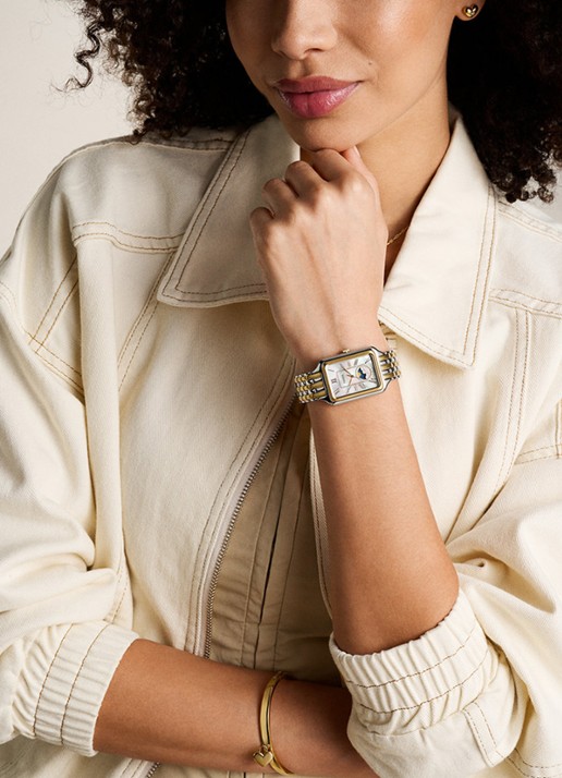 Fossil Raquel horloge ES5399 - detail 3 zilver