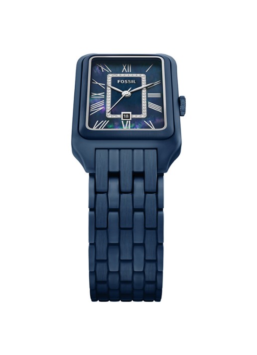 Fossil Raquel horloge ES5479 - detail 3 blauw