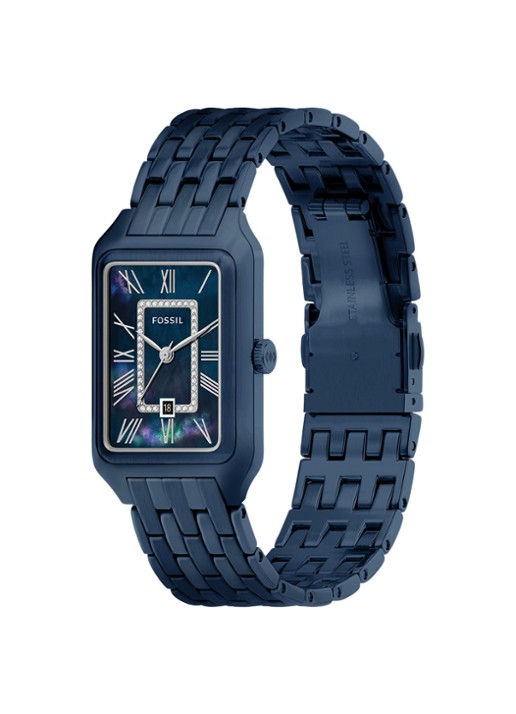 Fossil Raquel horloge ES5479 - detail 4 blauw