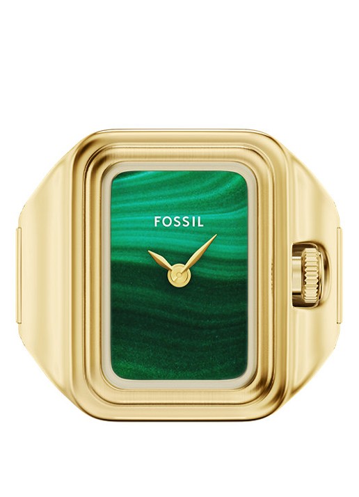 Fossil Raquel horloge ring ES5448 - detail 2 goud