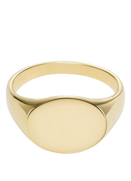 Fossil Ring JF04773710 - detail goud