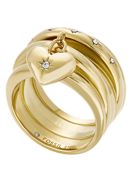 Fossil Ring JF04834710 - detail 4 goud