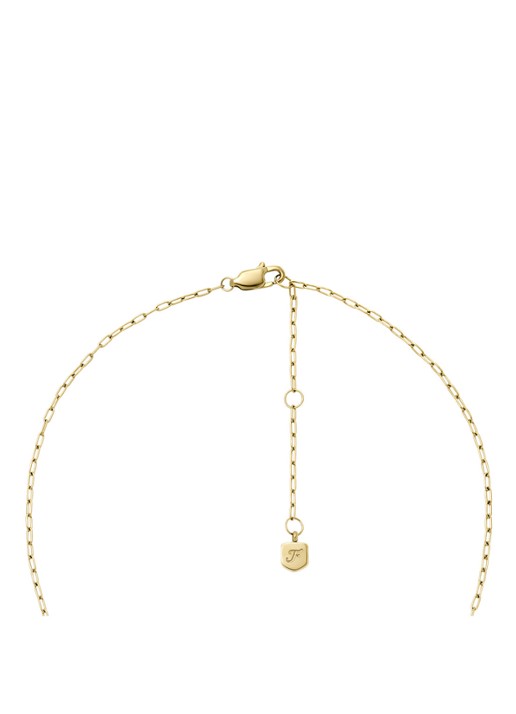 Fossil Sadie ketting met hanger JF04856710 - detail 4 goud