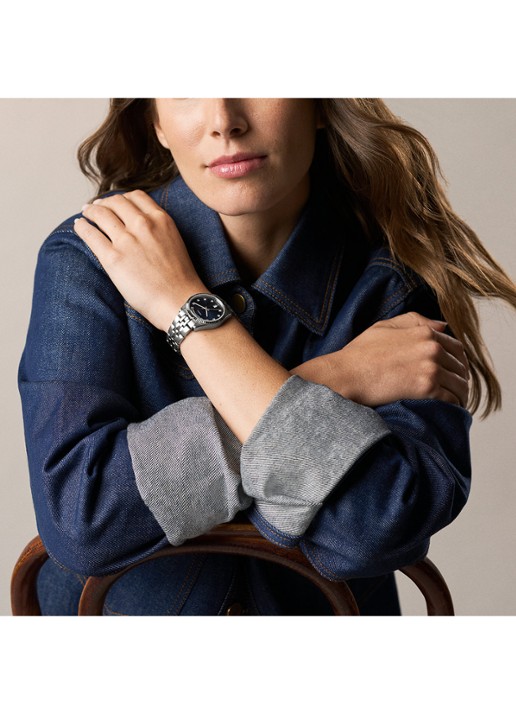 Fossil Scarlette horloge ES5457 - detail 5 zilver