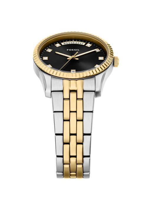 Fossil Scarlette horloge ES5458 - detail 3 zilver