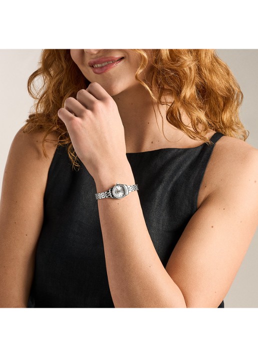 Fossil Scarlette horloge ES5475 - detail 5 zilver
