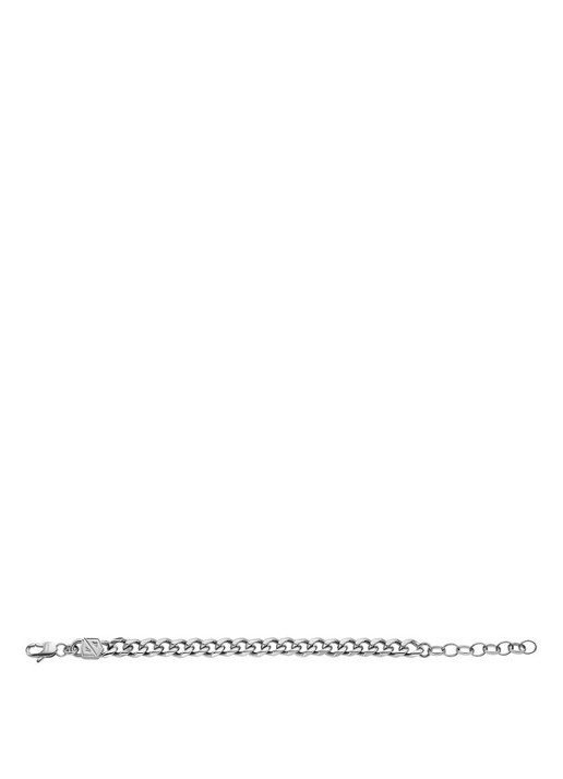 Fossil Schakelarmband JF04615040 - voorkant 2 zilver