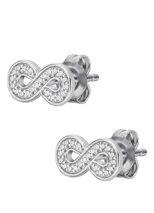 Fossil Sterling oorstekers van zilver JFS00634040 - detail 3 zilver
