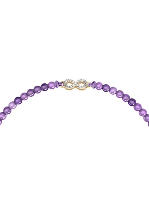 Fossil Sutton armband JA7324710 - detail 2 paars