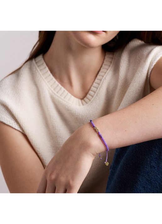 Fossil Sutton armband JA7324710 - detail 4 paars