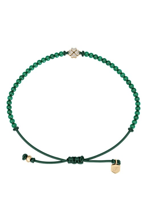 Fossil Sutton armband JA7325710 - voorkant groen