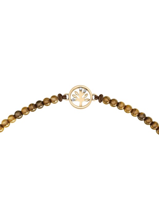 Fossil Sutton armband JA7326710 - detail goud