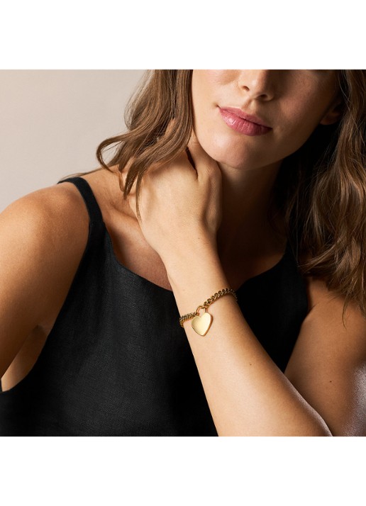 Fossil Sutton armband JF04959710 - detail 5 goud