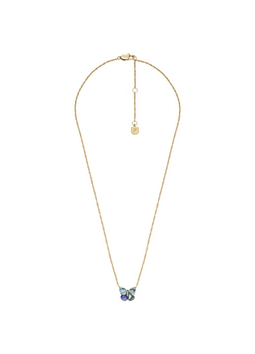 Fossil Sutton ketting JF04812710 - detail 2 goud