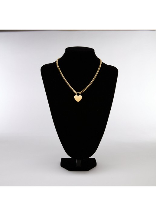 Fossil Sutton ketting JF04958710 - detail 4 goud