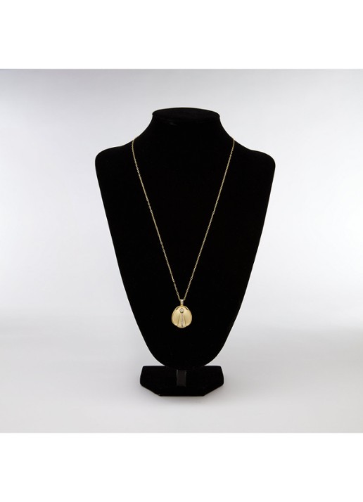 Fossil Sutton ketting JF04962710 - detail 5 goud
