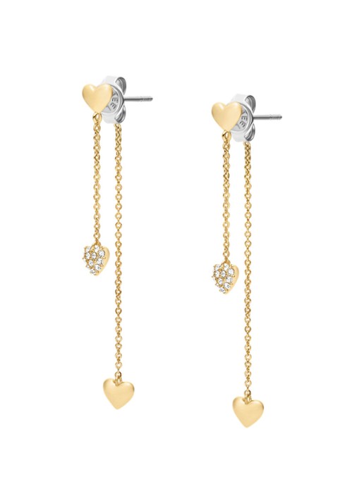Fossil Sutton oorstekers JA7300710 - detail 3 goud