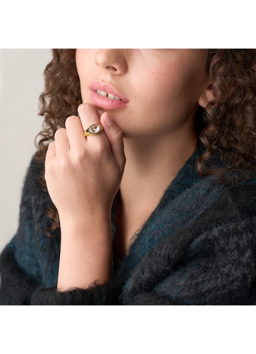 Fossil Sutton ring JF04896710 - detail 6 goud