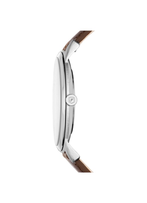 Fossil The Minimalist 3H horloge FS5439 - detail 2 zilver