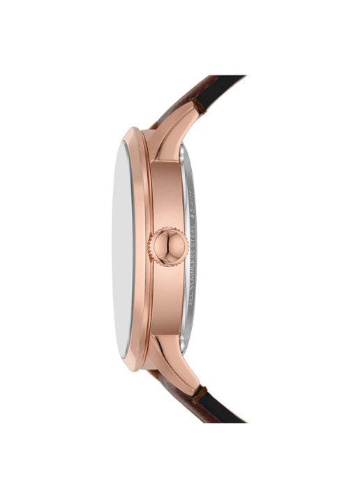 Fossil Townsman horloge ME3259 - detail 3 bruin
