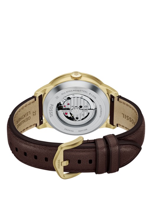Fossil Townsman horloge ME3286 - detail 4 goud