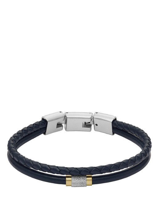 Fossil Wikkelarmband van leer JF04703998