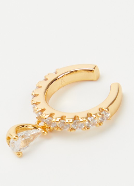 Franky Amsterdam Chloe ear cuff verguld - detail goud