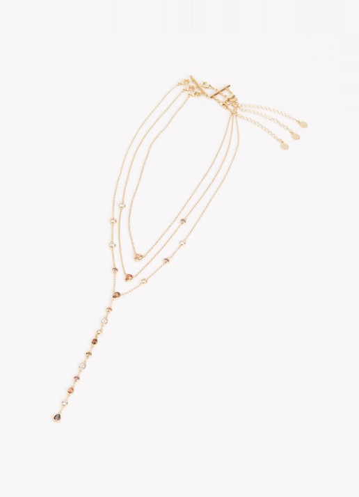 Franky Amsterdam De Aurelia Hazel armband met kristal - detail 2 goud