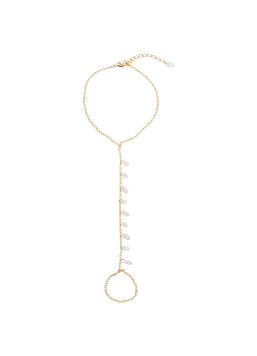 Franky Amsterdam De Selene armband verguld - voorkant 3 goud
