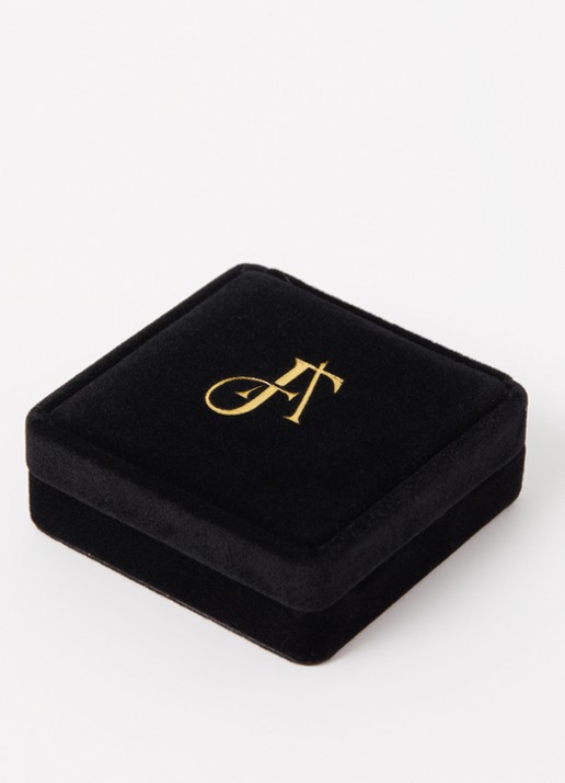 Franky Amsterdam The Adriana XL oorringen verguld - detail 4 goud