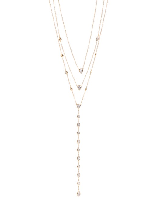 Franky Amsterdam The Aurelia ketting verguld - voorkant goud