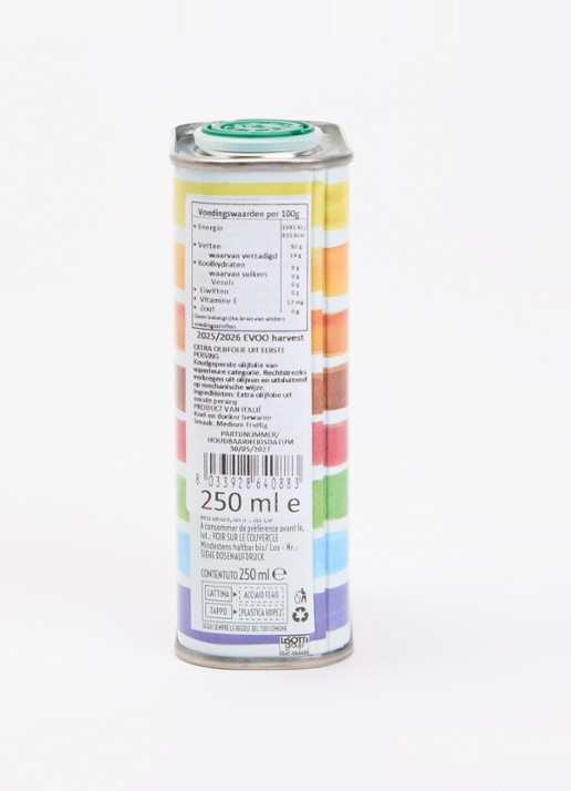 Frantoio Muraglia Rainbow extra vierge olijfolie 250 ml - voorkant 5 undefined