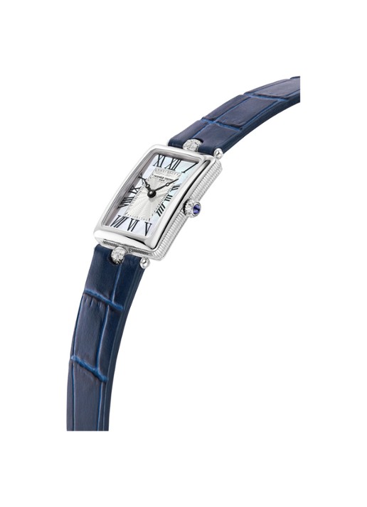 Frederique Constant Classics Art Deco Carree horloge FC-200MPW2AC2D6  - detail 3 zilver