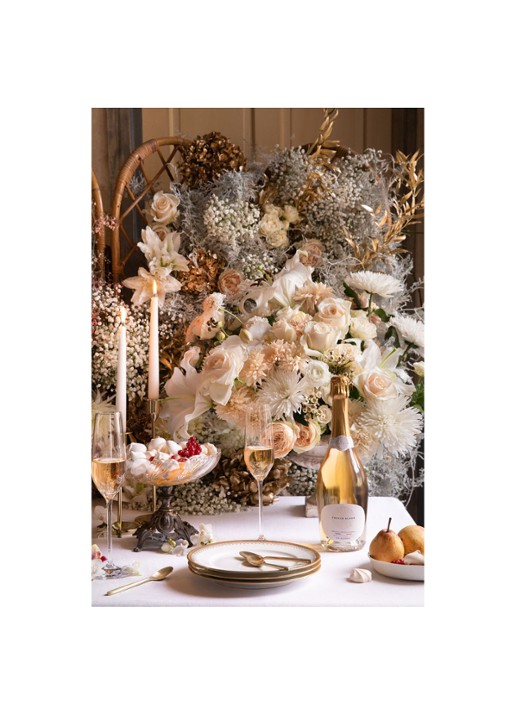 French Bloom Le Blanc alcoholvrije mousserende wijn 750 ml - detail 4 undefined