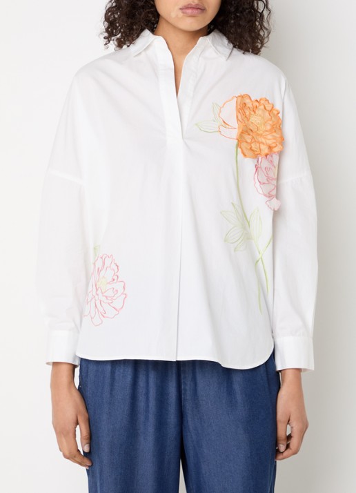 French Connection Cambria tuniek met borduring