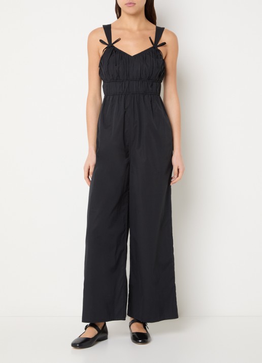 French Connection Era straight fit jumpsuit met steekzakken