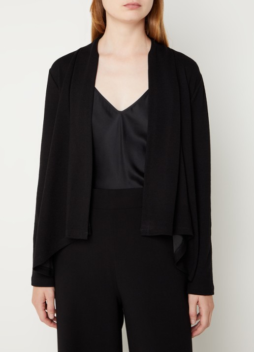 French Connection Josie openvallend vest met stretch