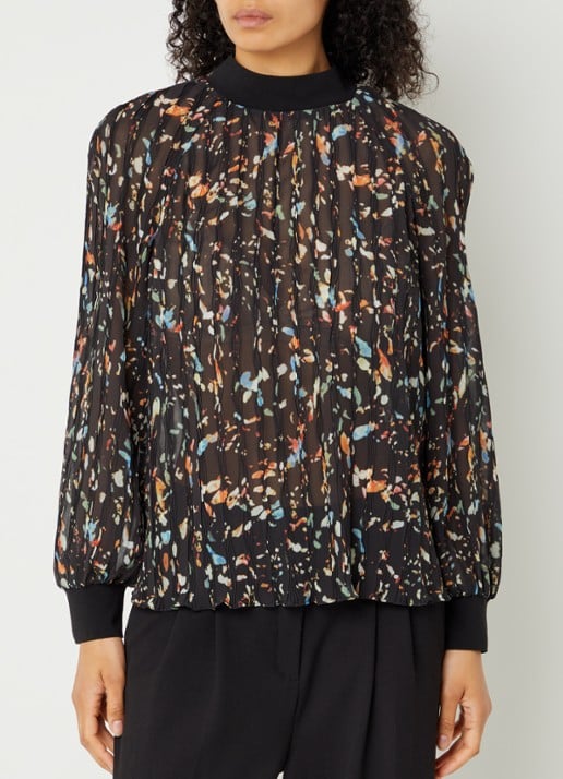 French Connection Kylie Claudette top met print