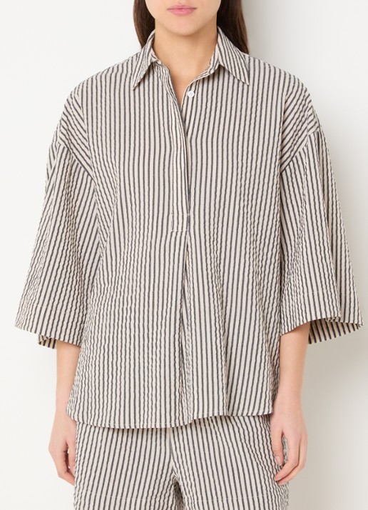 French Connection Lia blouse met streepprint