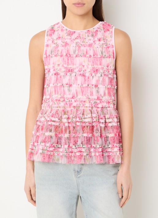 French Connection Vanessa top met bloemenprint