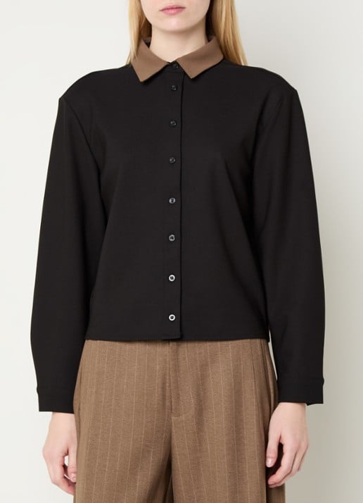 French Connection Veda blouse met kraag