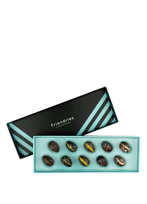 Friandries Easter Praline Collection chocolade paaseieren 10 stuks