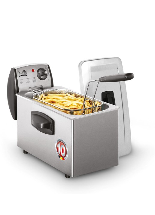 Fritel Frituurpan FR1450 141053 - voorkant 3 roestvrijstaal