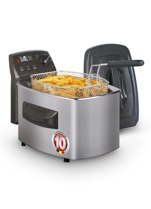 Fritel Turbo friteuse SF4340 137470 - voorkant zilver