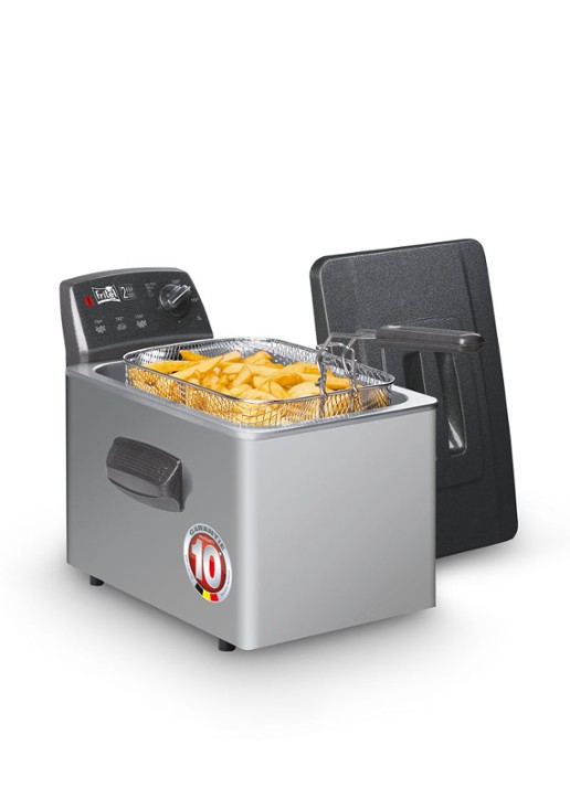 Fritel Turbo frituurpan SF4551 137141 - voorkant zilver