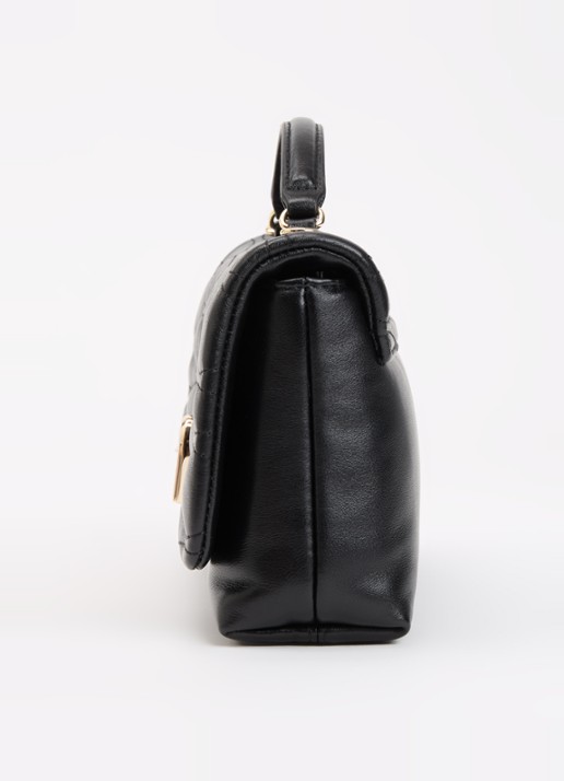 FURLA 1927 Mini crossbodytas van leer - detail 3 zwart