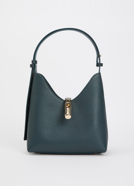 FURLA Goccia S schoudertas van leer met verstelbare schouderriem