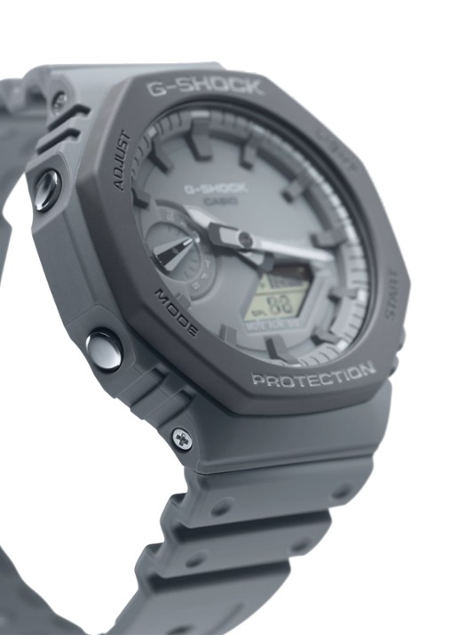 G-Shock Classic horloge GA-2110ET-8AER - detail 3 grijs